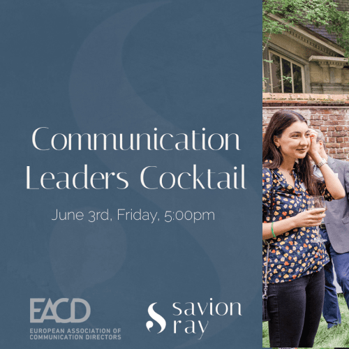 Communications Leaders Cocktail – in Partnership with the European Association of Communication Directors